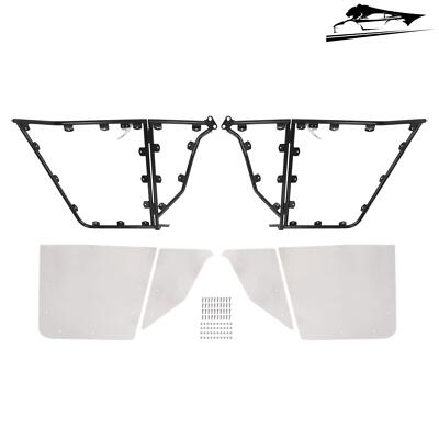 Silvery Aluminium+Steel Full Door For Kawasaki Teryx 750 2008-2013