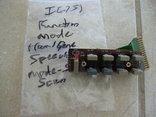 Icom IC-751 Function/Mode/Ham-Gene/Speech/Mode-S/Scan controls Excellent shape