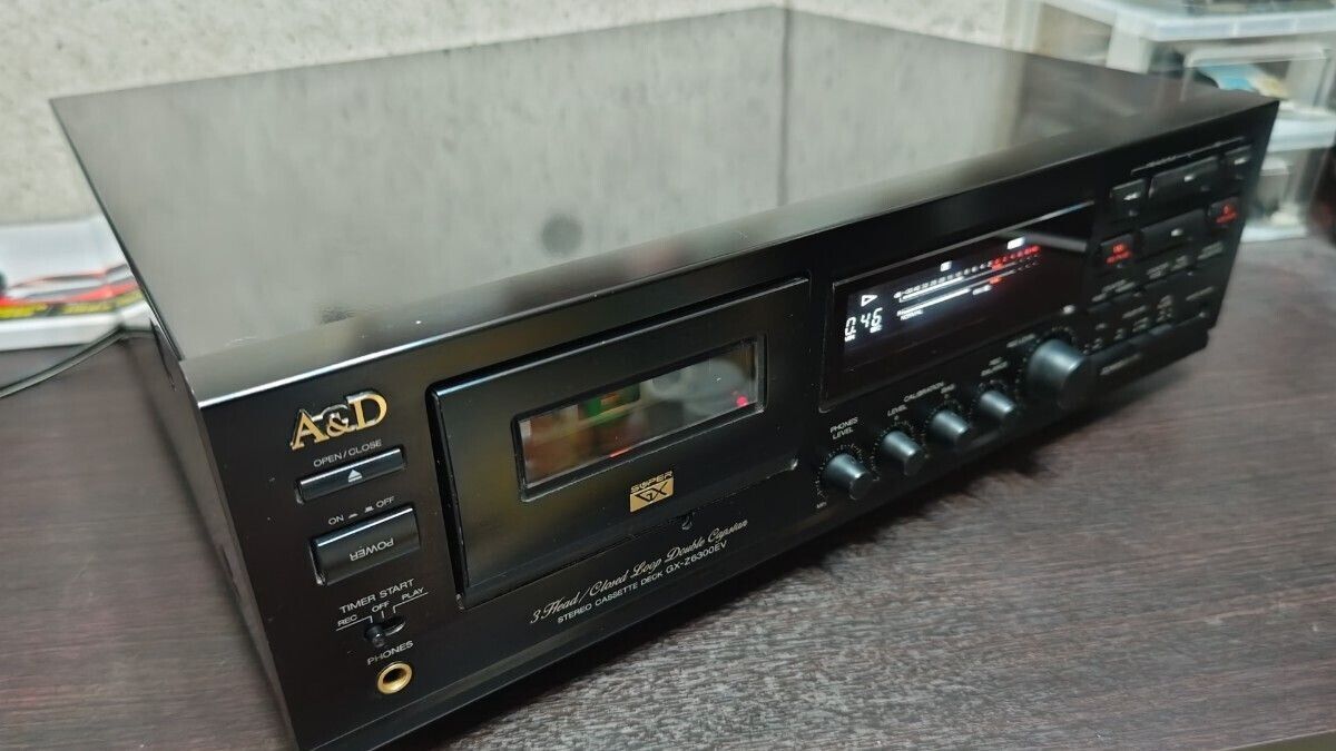 A&D GX-Z6300EV 3-head cassette deck Akai Electric Co used A&D GX-Z6300EV 3-head cassette deck Akai Electric Co used