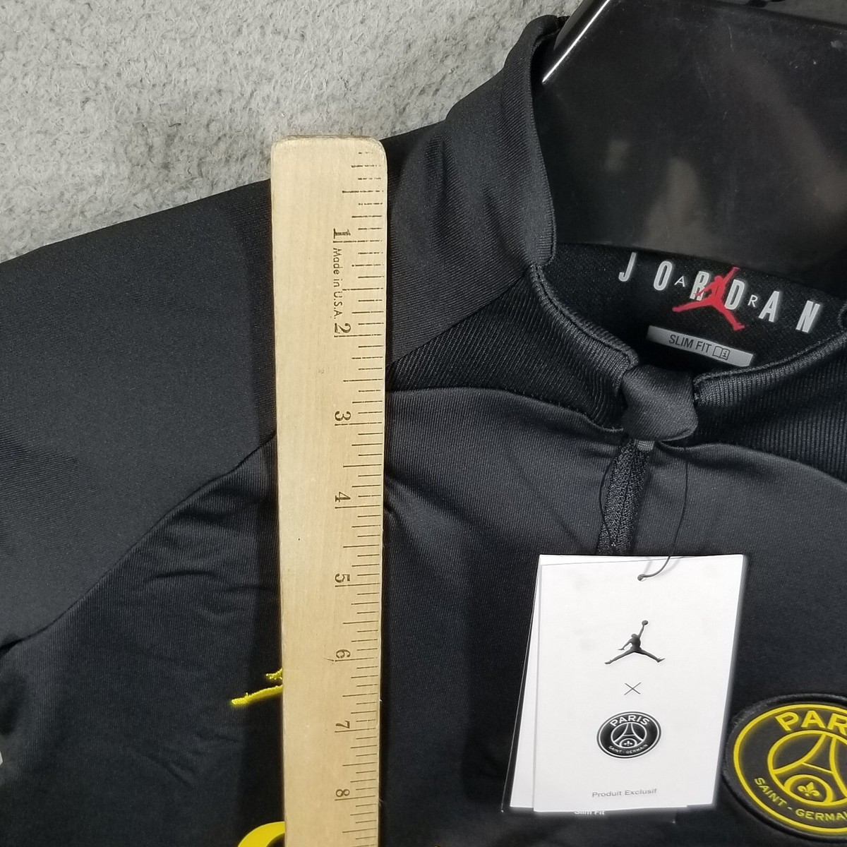 Jordan X PSG 22/23 Youth Small Fourth Strike Drill Top Q Zip
