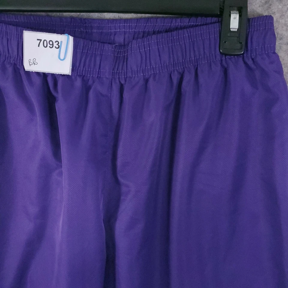 Augusta Sportswear Trackpants Womens Medium Purple Polyester Lined Elastic Waist - Image 2 of 4
