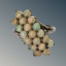 STS Opalina Ring .925 Sterling Silver Size 8 1/2