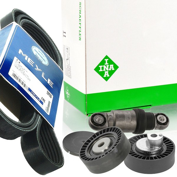 Meyle 6PK1555 Keilrippenriemen-Satz + Spanner FüR BMW 3 E36 5 E34 E39 7 E38-image