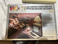 Commodore VIC-20 Computer w/ Original Box Foam Untested No PSU or Cables