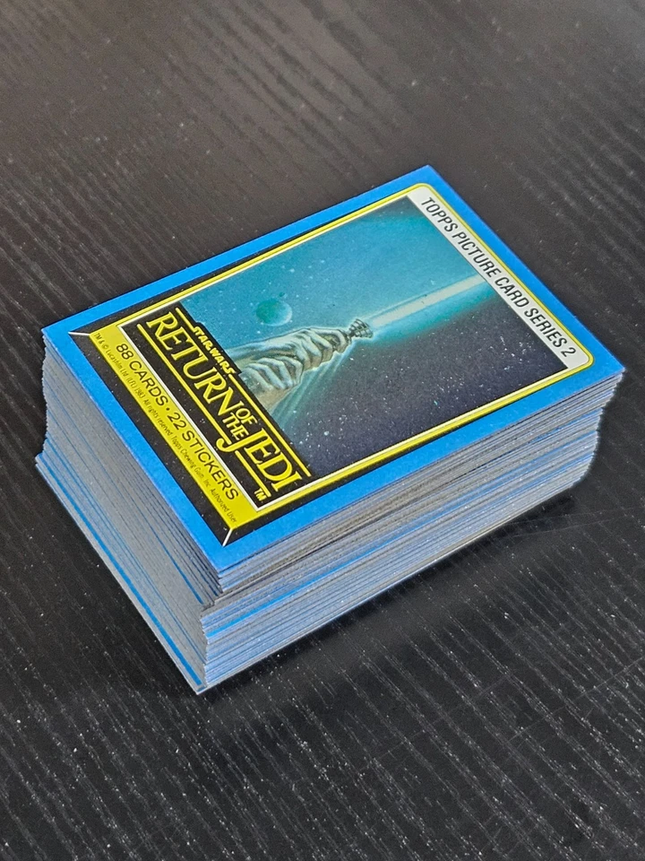 STAR WARS 1983 Topps Return of the Jedi ROTJ Series 2 - 88 Card Complete Set - Image 2 of 2