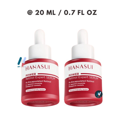 HANASUI Power Retinol Serum Moist Anti-Aging Dark Spot Skin Barrier Brighter 2X