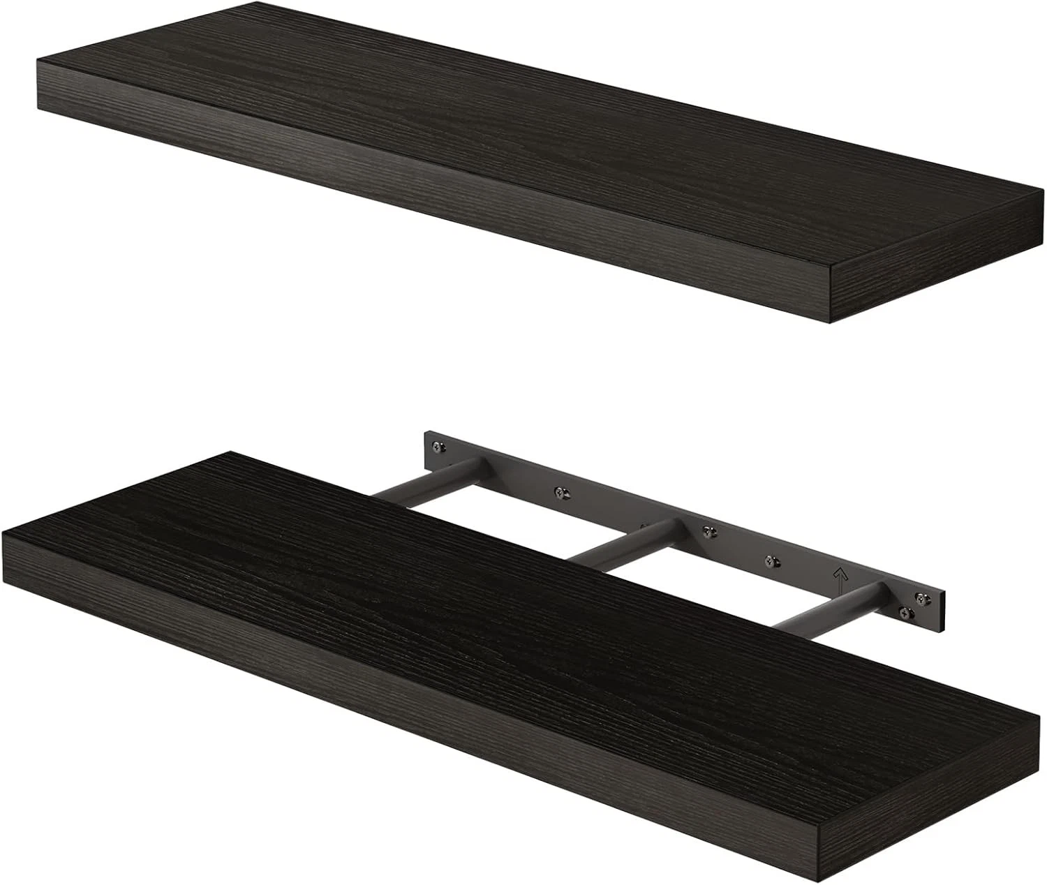 Floating Shelves Wall 22" Long Wall Mounted Rustic Wood Shelves Living Room