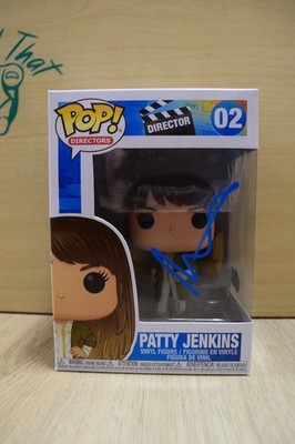 Funko POP! Signed Patty Jenkins Director #02 Beckett BAS Soft Protector Vaulted