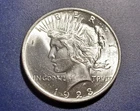 Choice BU 1923-P U.S. Peace Dollar