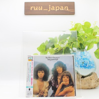 CD New The Three Degrees ''International'' 6 Bonus Tracks Japan OBI