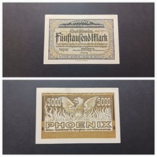 5000 marek -- "PHOENIX-AG dla górnictwa i hut" w DÜSSELDORF -- f.ksfr. -- G9