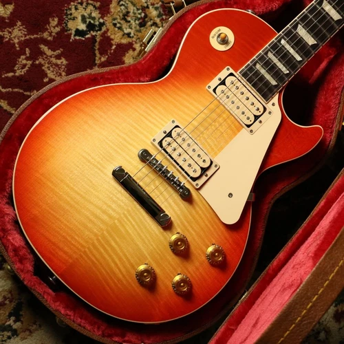 Gibson Les Paul Standard 50s Double Trouble Vintage Cherry Sunburst #GG8jq
