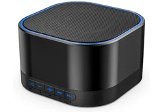 White Noise Machine - 20 Non-Looping Sounds, Sleep Timer, 32 Volume Levels