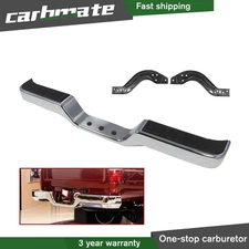 For Toyota Pickup 1989-1995 Chrome Rear Step Bumper Face Bars 002283591213