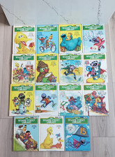 The Sesame Street Library Complete Book Set Vol. 1-15 ABCs 1978 Hardcover Lot