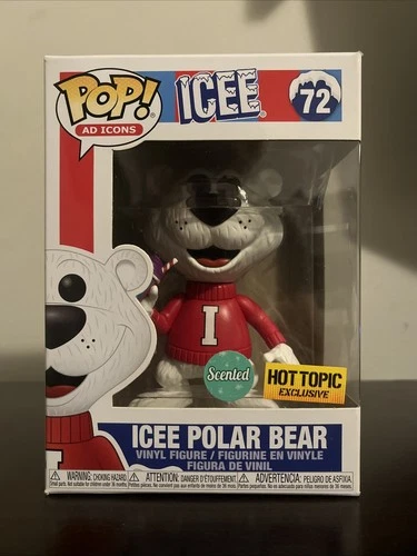 Funko Pop! Vinyl: Ad Icons - Icee Polar Bear (Scented) (Purple) - Hot Topic...