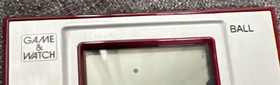 Nintendo Game & Watch BALL Console Red Tested Used Good Condition 2010 Reprint