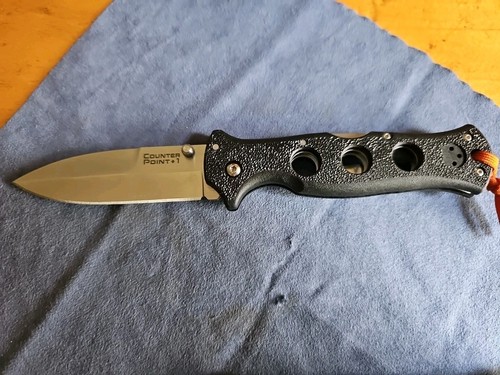 Cold Steel Knives Counter Point 1 Lockback CTS-BD1 Discontinued EUC - Picture 2 of 15