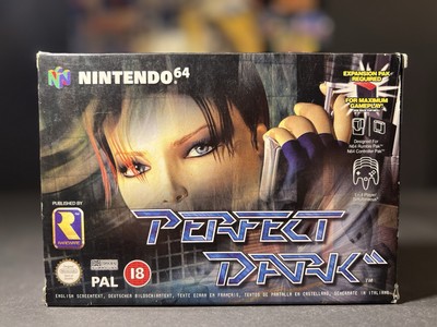 NINTENDO 64 || PERFECT DARK IN OVP || SAMMLERZUSTAND || N64 ||