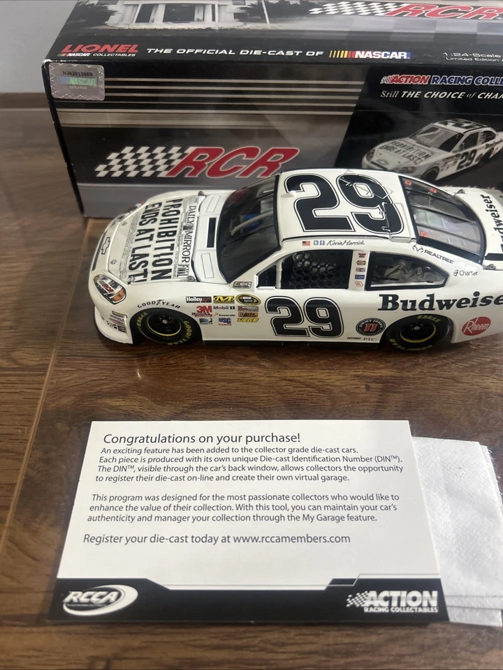 Kevin Harvick 2012 Impala #29 Budweiser Prohibición Nascar Die-cast 1 de 1729 Foto 2 de 4