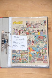 Mecki Hörzu 119 original pages from 1985 87 in collection folder many series!