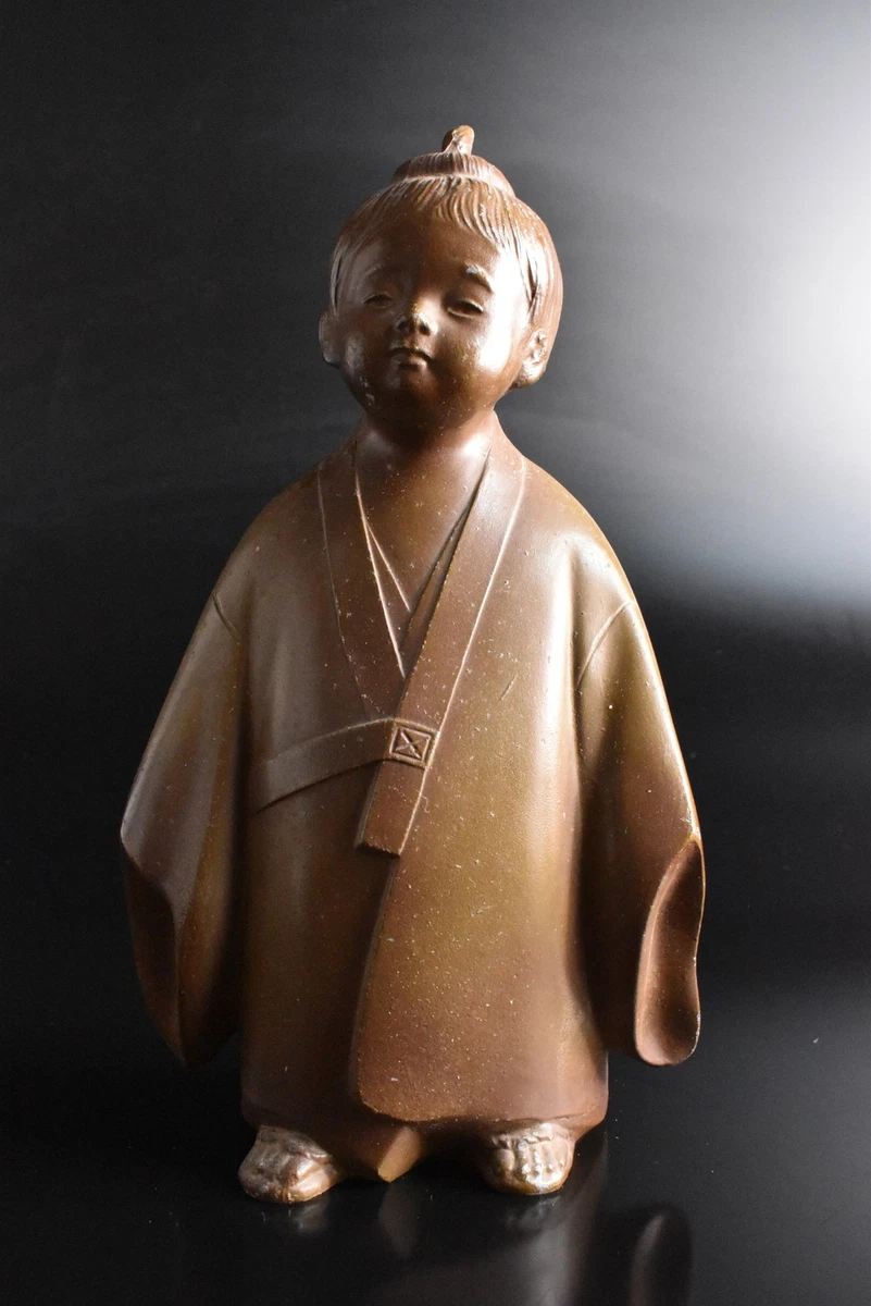 Copper Brown 日本古董雕像| eBay