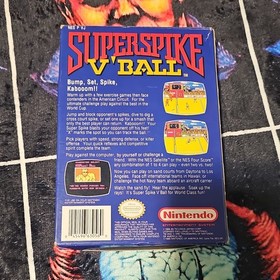 Technos Japan Corp. Super Spike V'Ball NES Sports Multiplayer NTSC-U/C Manual
