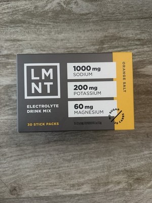 LMNT Electrolyte Drink Mix - Orange Salt, Pack of 30 Sticks