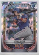 2021 Bowman Scouts Top 100 Atomic Refractor 99/150 Josh Jung #BTP-55 0tw4