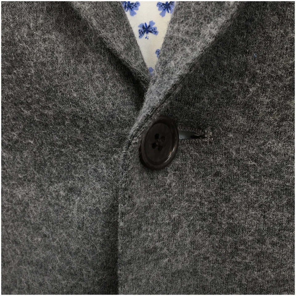 Мужской блейзер RYAN SEACREST спортивное пальто повседневная куртка размер 36S фланелевый шерстяной костюм - Изображение 3 из 4