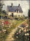 Garden Scenery Paint by Numbers Kit for Adults,Color By Numbers for Adults