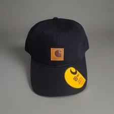 Carhartt Leather Patch Mesh Back  Cap Adjustable Fit