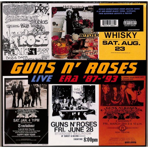 Guns N Roses / Live ERA 87 - 93 (ltd. 4LP) / Geffen / 7518862 / 4LP prezzo ebay