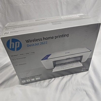 Brand New HP Deskjet 2622 All in One Compact Printer Scanner And Copier Sealed