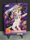 2025 Topps Chrome Cosmic - /150 Drake Maye Purple Nebula Refractor #66 Patriots