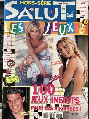 SALUT Special *Komplett* Britney Spears Sarah Michelle Gellar Charmed Christina
