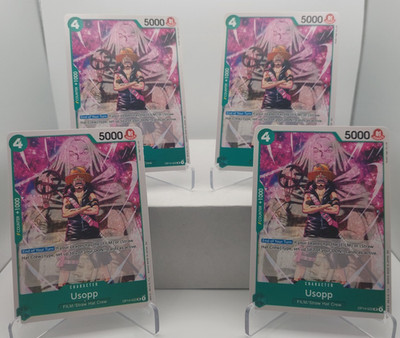 Usopp Playset - OP14-022 x4 - The Azure Sea's Seven - One Piece TCG - English