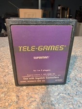 Atari 2600 7800+  Superman Sears Telegames Tested Combined Ship image