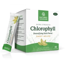 Nature's Sunshine Chlorophyll Detoxifying Sweet Melon 30 stick-pack
