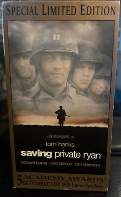 Saving Private Ryan (VHS, 2000, 2-Tape Set, Special Limited Edition)