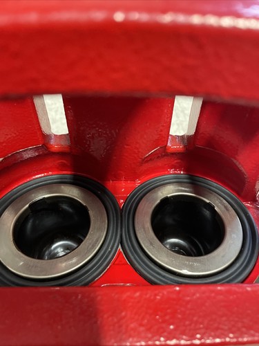 PowerStop S4996, for 05-12 Ford F-350 Super Duty Front Red Calipers w/Brackets - Picture 6 of 8