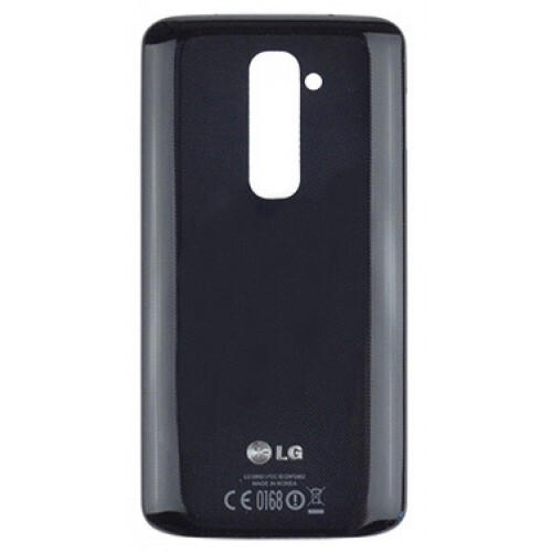 LG G2 D800 D801 D802 OEM Housing Back Cover Battery Door Black Replacement LS980 - Picture 1 of 1