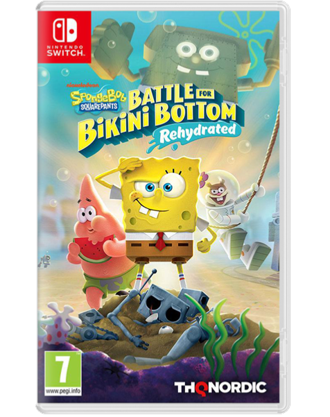 Spongebob: Battle Per Bikini - Rehydrated Nintendo Switch Nuovo