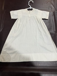 Vintage Antique Early 1900s Hand Made Child’s Dress/slip Lace. Adorable 