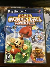 Super Monkey Ball Adventure - Playstation 2 PS2 Game - Tested With Scratches