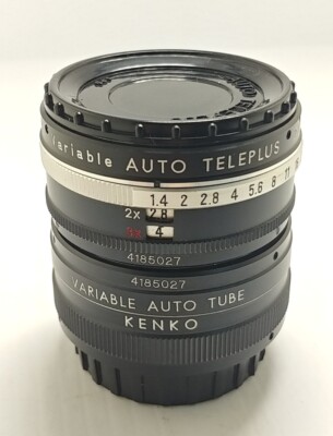 Kenko APS Variable Auto Teleplus 2x-3x Lens & Tube Made in Japan