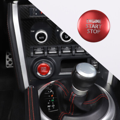 For Toyot@ 86/Subaru BRZ 12-22 One Key Start Pause Button Decorative Aluminum