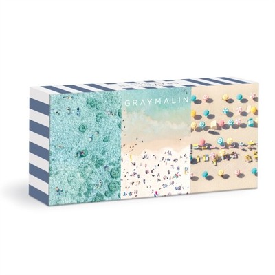 Gray Malin The Beachside 3-in-1 Puzzle Set von Galison NEU Puzzle