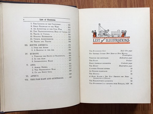HISTORISCHE EISENBAHNEN von Rupert Sargent Holland / altes illustriertes Zugbuch 1927 - Bild 6 von 15