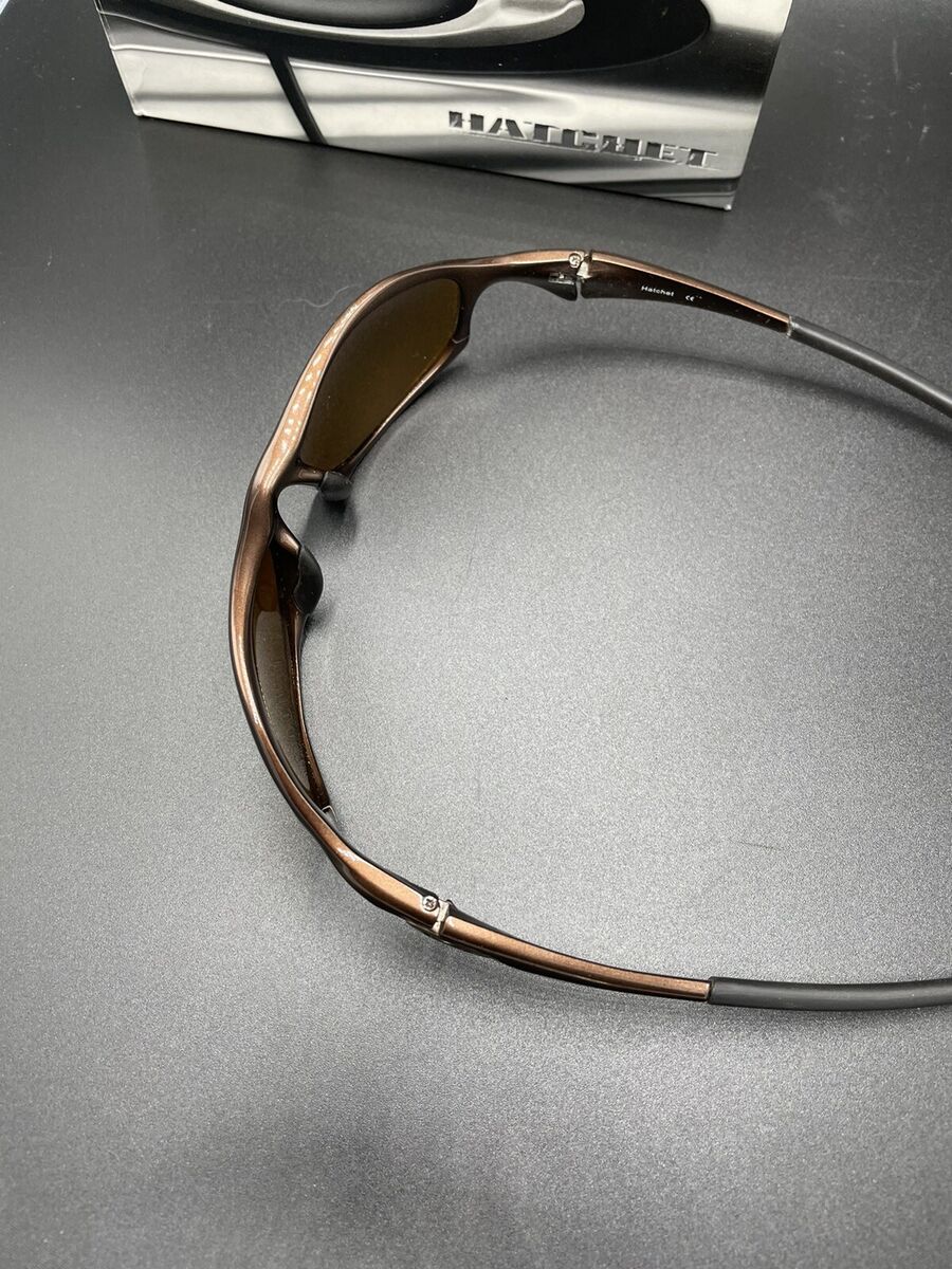 Oakley Hatchet Brown w/ Titanium Iridium lenses | eBay Oakley Hatchet Brown w/ Titanium Iridium lenses | eBay